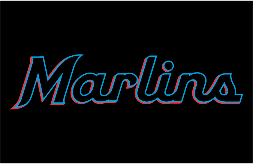 Miami Marlins 2019-Pres Jersey Logo t shirts iron on transfers...